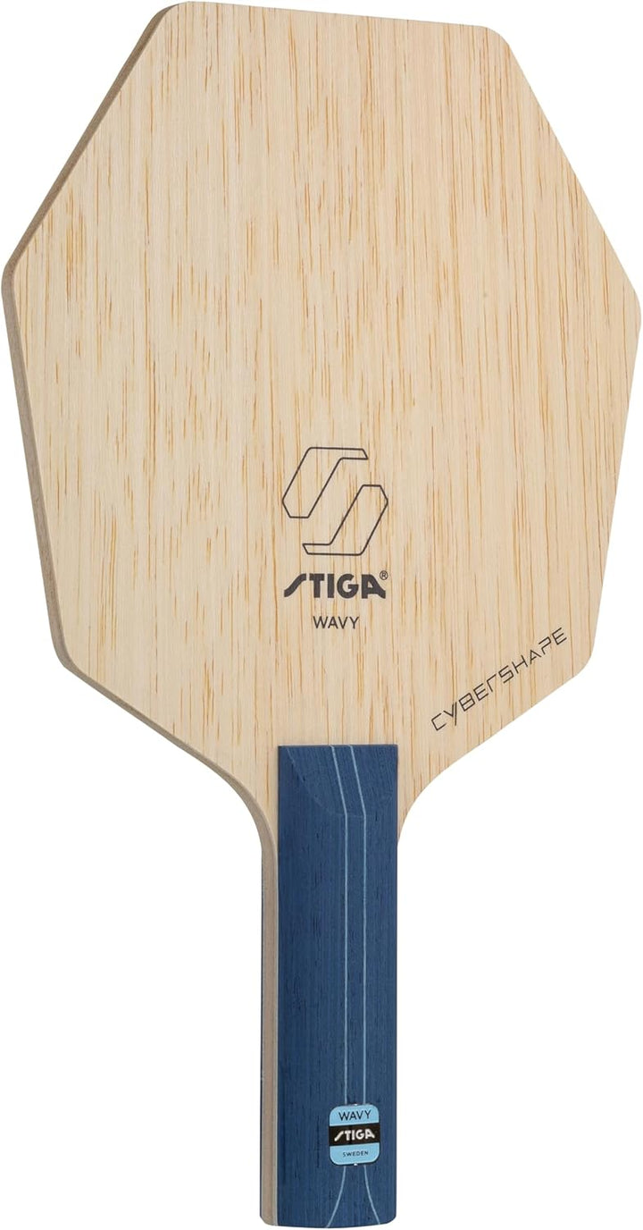 STIGA Wavy Ultra Fibre Profi-Tischtennisholz Cybershape - Classic, Cybershape - Classic
