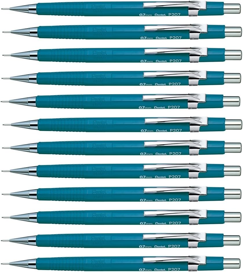 Pentel Druckbleistift P207-C HB 0,7mm bl,(12-er Pack)