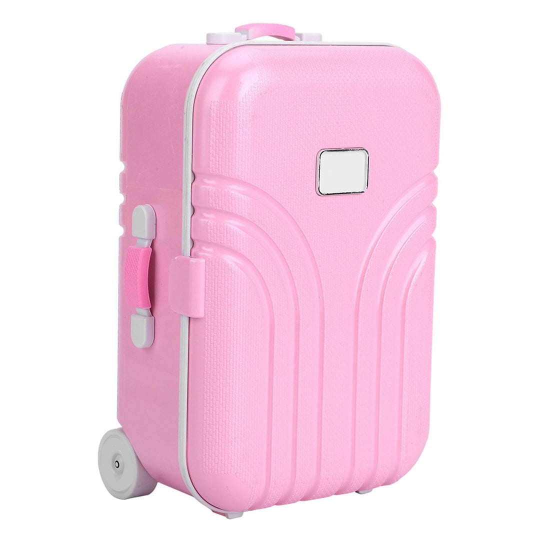 Mini-Kofferspielzeug, Mädchenliebe Plastik Spielzeug für Kinder, Compact Design, Pink, für Kleinkind