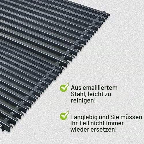 Denmay 44cm x 30cm Grillrost 7525 7526 für Weber Spirit E310 E320 S310 S320, Spirit 700,Weber 900, G