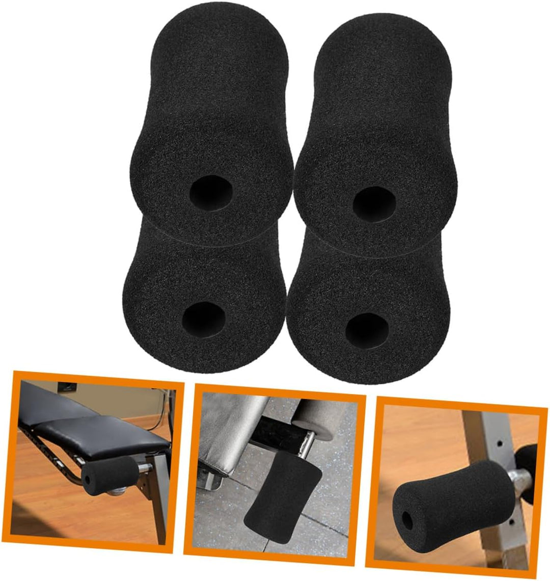 4 Stück Schaumstoffpolster Fitnessgerät Abdeckung Weich Komfortabel Für Bauchmuskel- Und Beintrainin