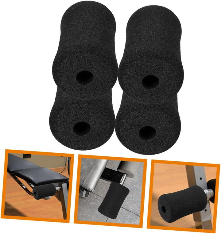 4 Stück Schaumstoffpolster Fitnessgerät Abdeckung Weich Komfortabel Für Bauchmuskel- Und Beintrainin