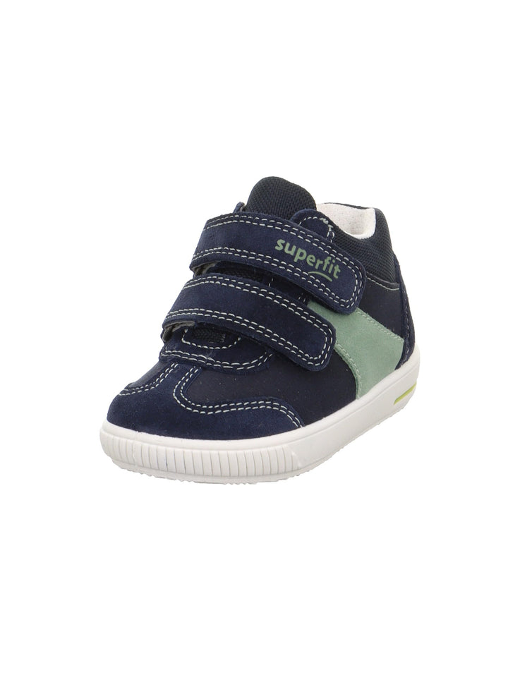 Superfit Jungen Moppy Lauflernschuhe 19 EU Blau Hellgrün 8010, 19 EU Blau Hellgrün 8010