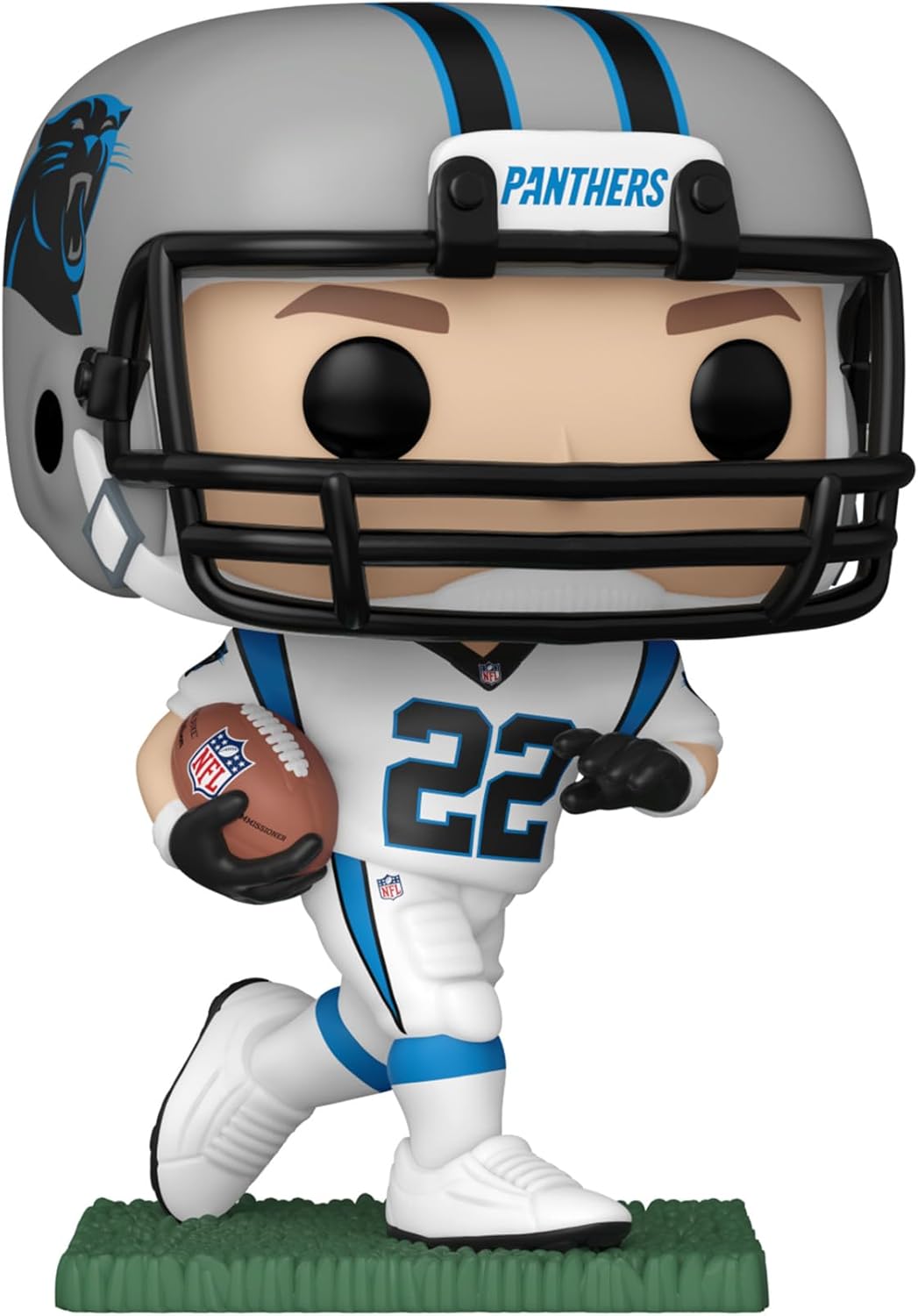 Funko Pop! NFL: Panthers - C. Christian McCaffrey - (Away) - Vinyl-Sammelfigur - Geschenkidee - Offi