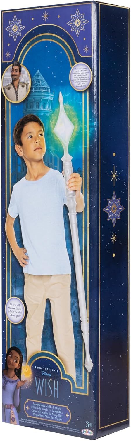 Wish - Magnifico's Stab der Magie, 91cm, Silber