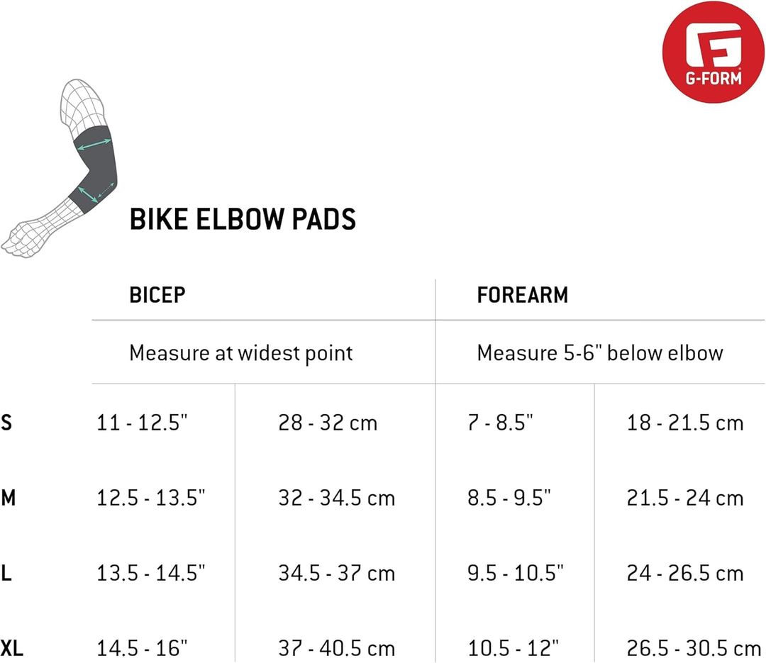 G-Form E-Line BMX MTB Dh Downhill Radsport Skateboard Sturm Blue, M