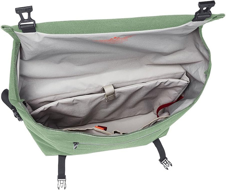 VAUDE Fahrradtasche für Gepäckträger Augsburg IV 20L Einheitsgrösse Willow Green, Einheitsgrösse Wil