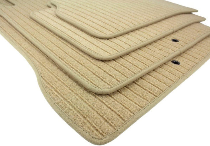 Kfzpremiumteile24 Fussmatten Velours Kompatibel mit E-Klasse W210 S210 T-Modell Baujahr 1995-2002 Ri