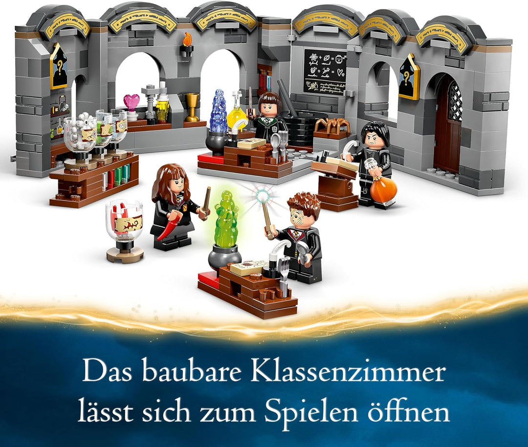 Lego Harry Potter Schloss Hogwarts: Zaubertrankunterricht, Fantasy-Spielzeug, baubares Klassenzimmer