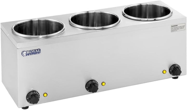 Suppenspender 3 x 2,75 Liter 450 Watt Edelstahl 14_0000150