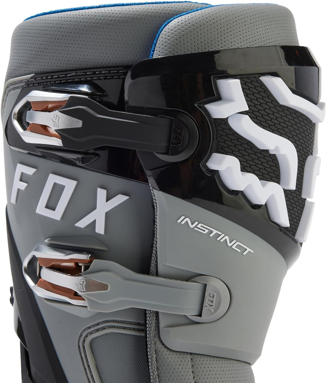 Fox Racing Herren Instinct Motocross-stiefelStiefel 42 EU Schwarz, 42 EU Schwarz