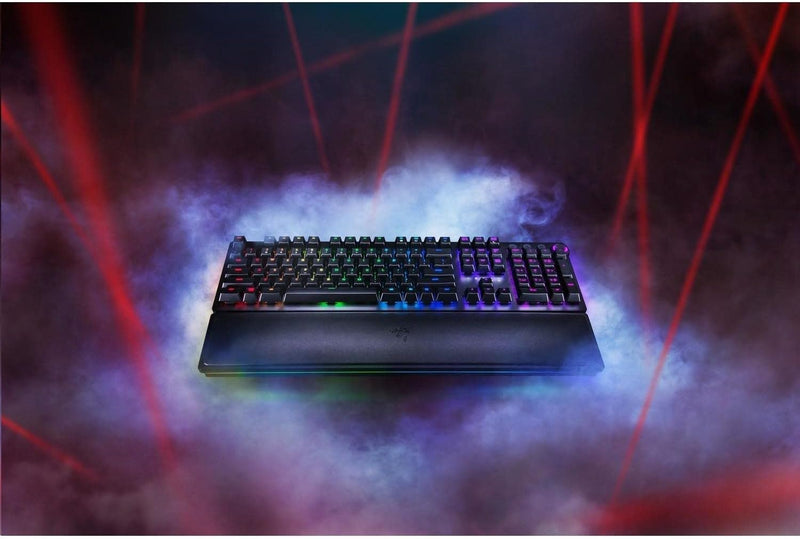 Razer Huntsman Elite Mechanische Gaming-Tastatur, Opto-Mechanische Taste, UK-Layout, Hunstman Elite