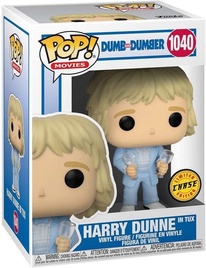 Funko Harry Dunne in Tux Pop Chase Edition #1040 Pop Movies Dumb and Dumber Vinyl Figure (Bundled wi