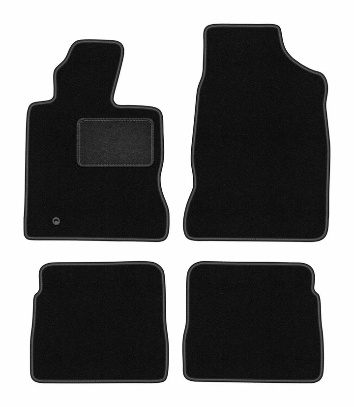 Automatte – Passend für Chrysler PT Cruiser Cabrio, Fliessheck 2000-2010 – Velours – Autozubehör - A