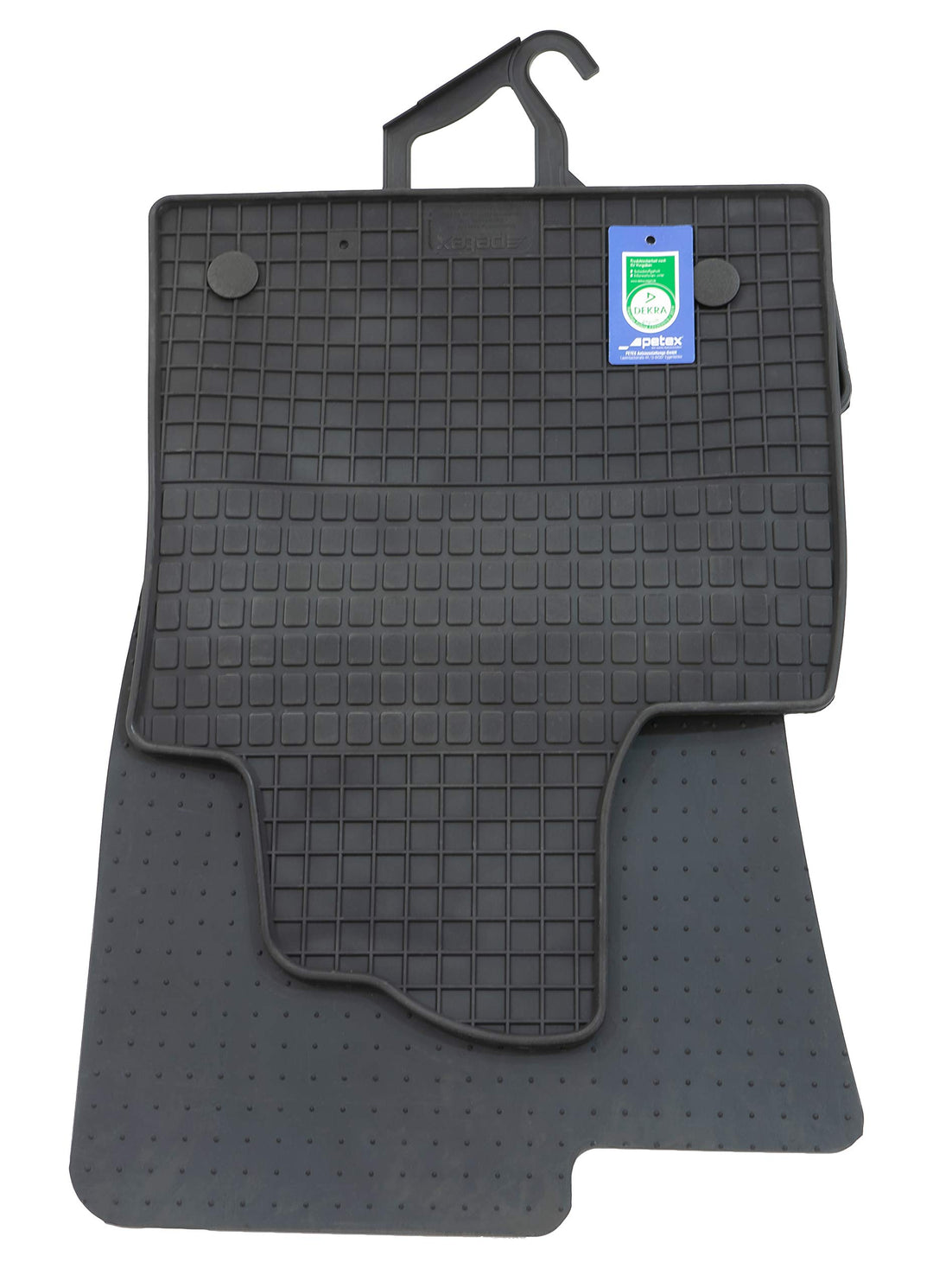 PETEX Gummimatten passend für Sandero III/Sandero III Stepway ab 01/2021 schwarz 4-teilig