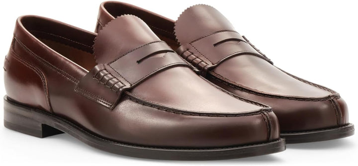 Lottusse Herren L6902 Mokassin 38.5 EU Braun Jocker P Teak, 38.5 EU Braun Jocker P Teak