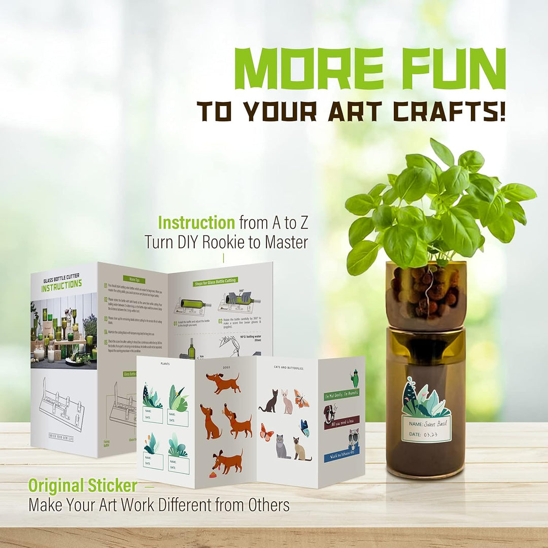 Bloomoak Glassflasche-Schneider, das Schneider Werkzeug Set für die Flashe, DIY Schneider-Maschine B