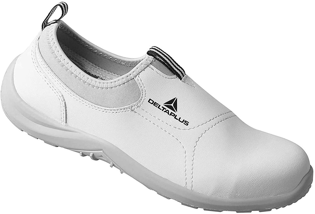 Delta Plus MIAMIS2BC36 Niedrige Schuhe aus Mikrofaser/PU, S2 SRC, Weiss