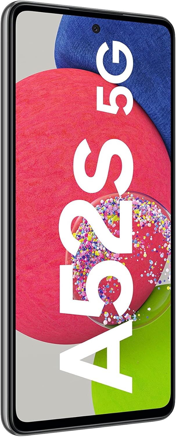 Samsung Galaxy A52s 5G 128 GB Dual SIM, Awesome Black