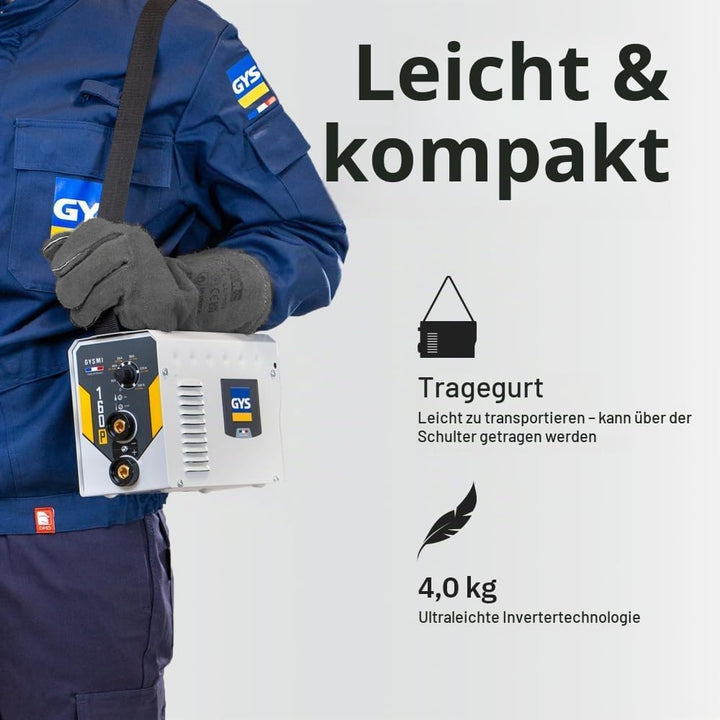 GYS GYSMI 160P + LCD 11 – Pack Inverter MMA