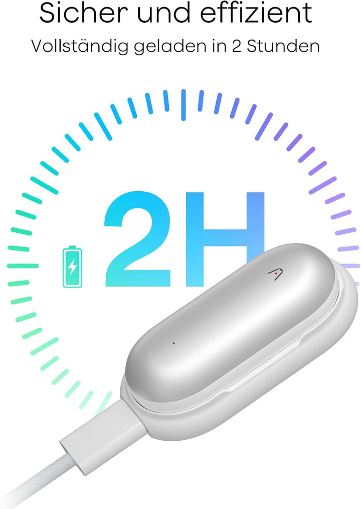 Plaud NotePin Ladestation, Magnetische Ladeschale mit Rutschfester Basis & USB-C-Textilkabel, Schnel