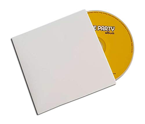 CD Pappcover weiss Protected (100 Stück)