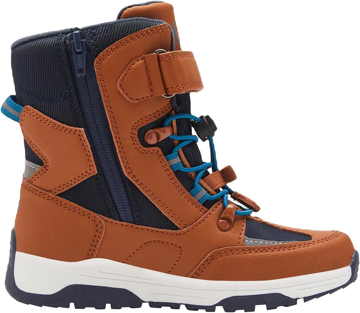 Trollkids Kinder Lofoten Winter Schuhe XT 33 EU Zimt Nachtblau Dunkelblau, 33 EU Zimt Nachtblau Dunk