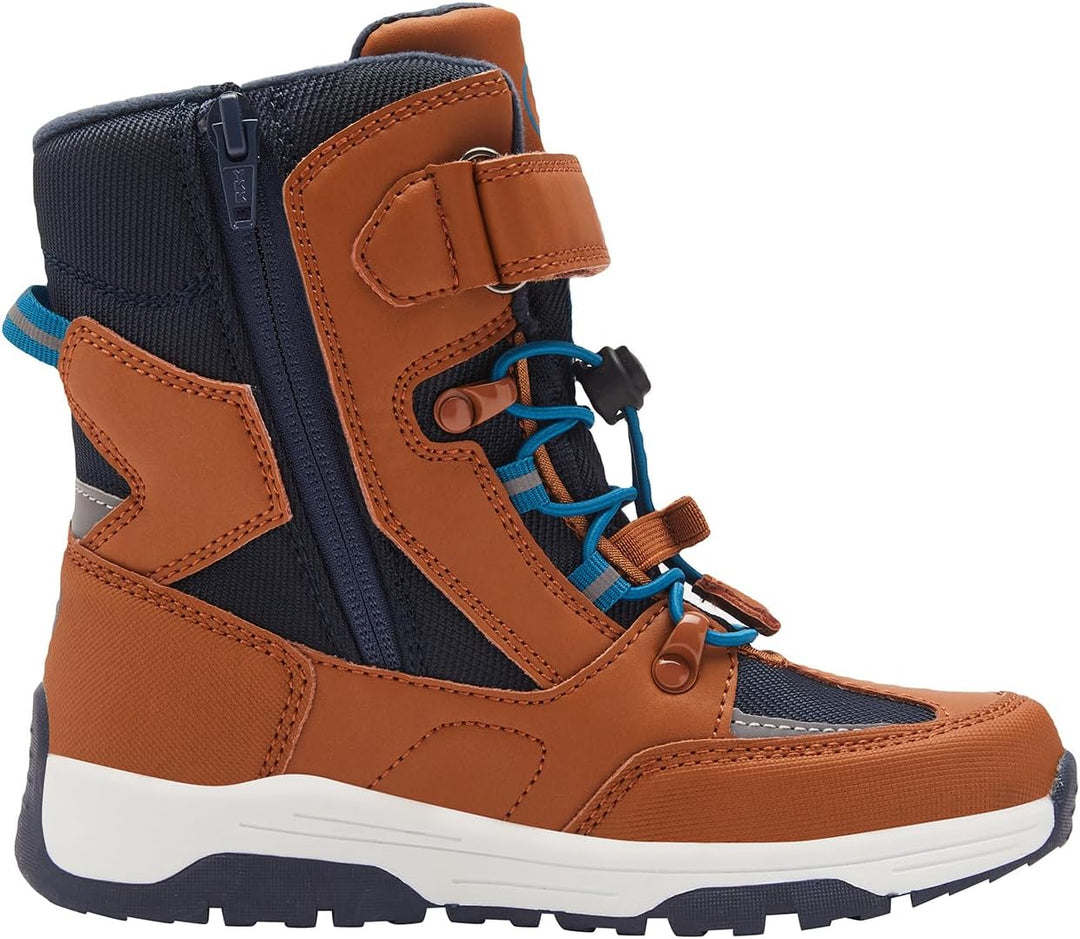 Trollkids Kinder Lofoten Winter Schuhe XT 33 EU Zimt Nachtblau Dunkelblau, 33 EU Zimt Nachtblau Dunk