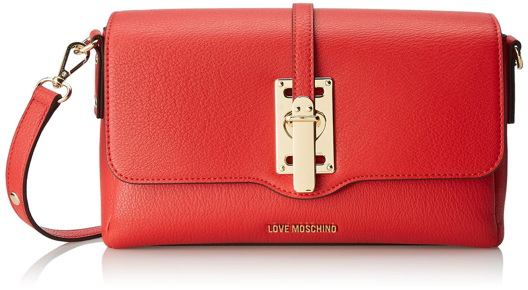Love Moschino Women's Jc4313pp0gkw0 Shoulder Bag, 16X27X15 Rot, Rot