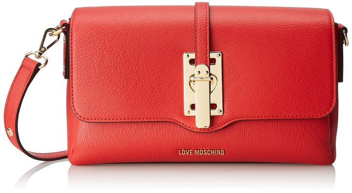 Love Moschino Women's Jc4313pp0gkw0 Shoulder Bag, 16X27X15 Rot, Rot