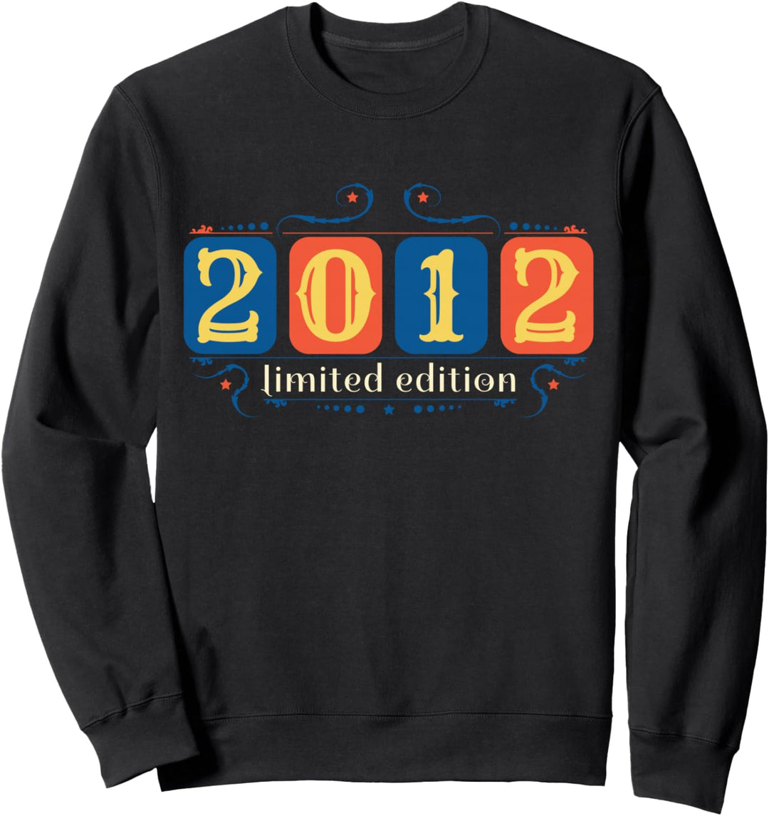 12. Geburtstag Junge Mädchen 12 Jahre 2012 Lustig Geschenk Sweatshirt