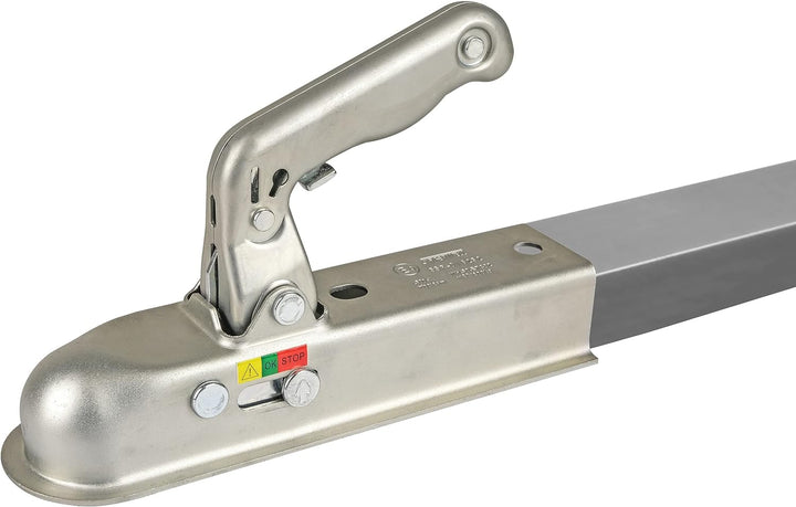 LAS 10640 Kupplungsklaue Anhänger, eckig, Zuglast 750 Kg, 50 mm Breite Für Zugrohr eckig ø 50 mm, Fü