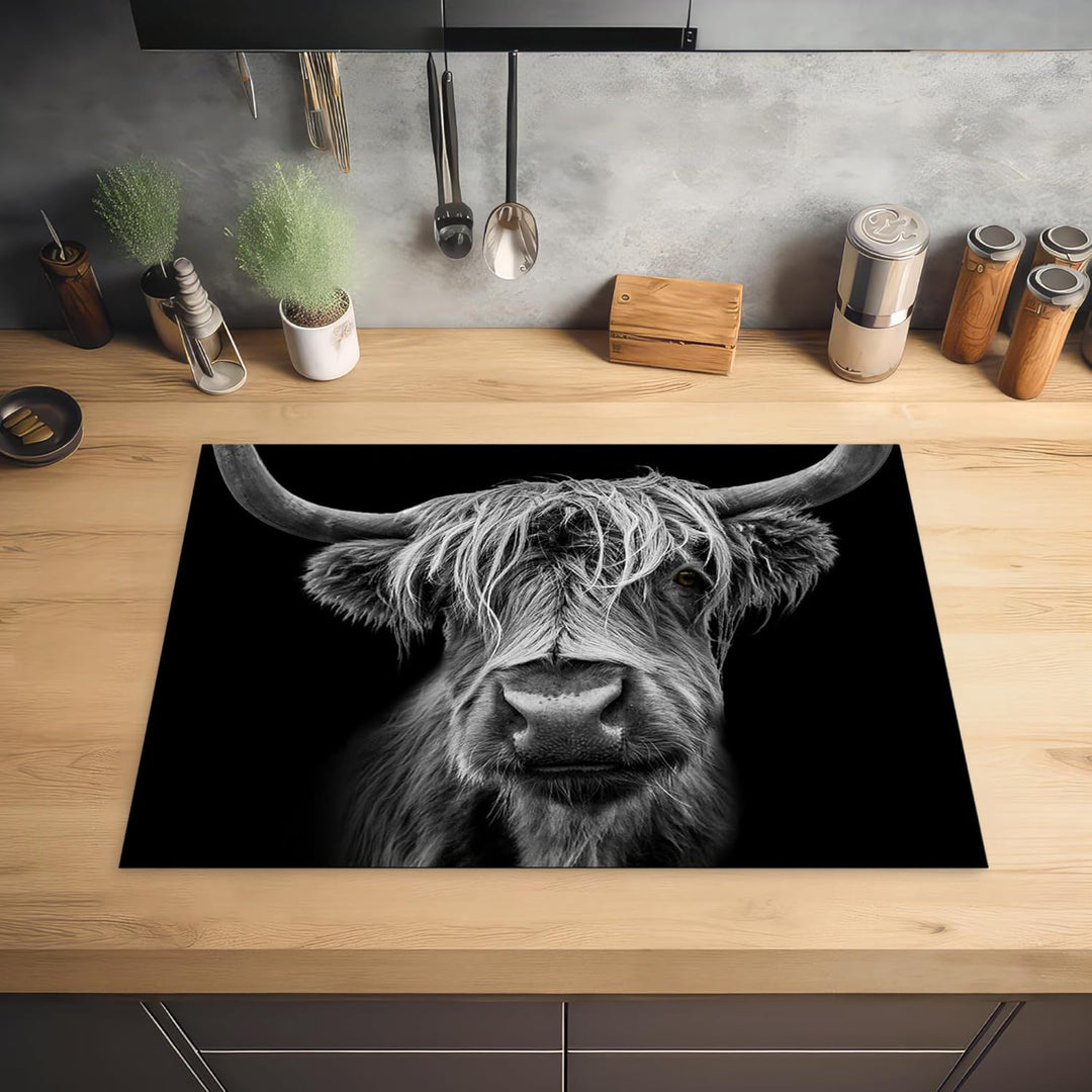 KitchenYeah© Herdabdeckplatte Einteilig Induktionsmatte Küche Abdeckung Ceranfeld Herd Abdeckplatte