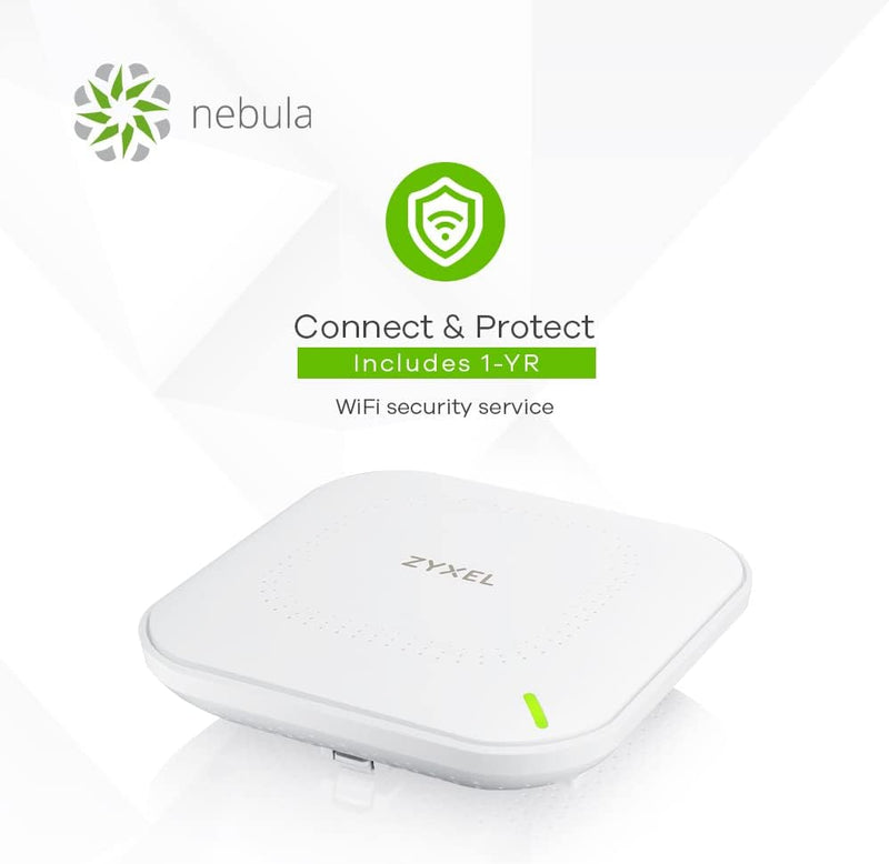 Zyxel AC1200 Wireless Access Point mit Dual-Band 802.11ac PoE | inklusive Connect & Protect-Lizenz 1