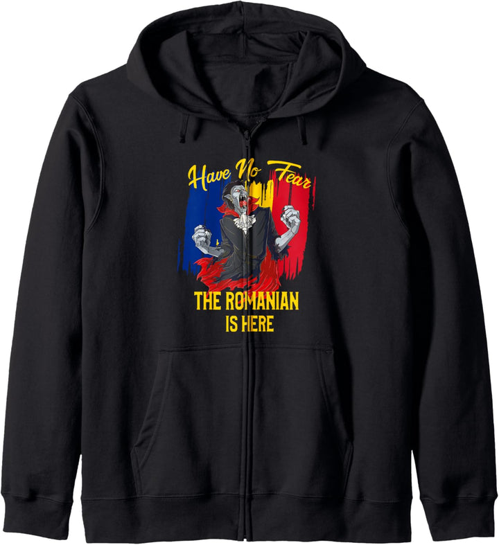 Funny The Rumanian Is Here - Rumänien Kapuzenjacke