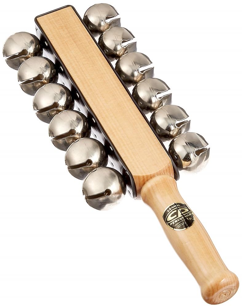 LP Latin Percussion LP861000 CP Sleigh Bells 12 Bells CP373 12 Schellen, 12 Schellen