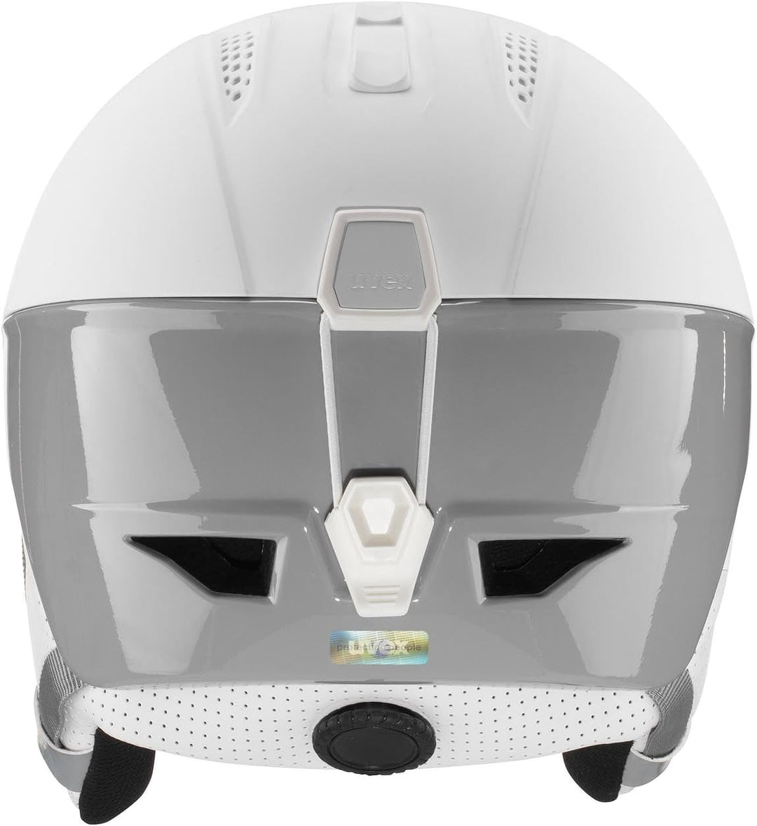 Uvex Unisex-Erwachsene Ultra Pro Skihelm white/grey 51-55 cm, white/grey 51-55 cm