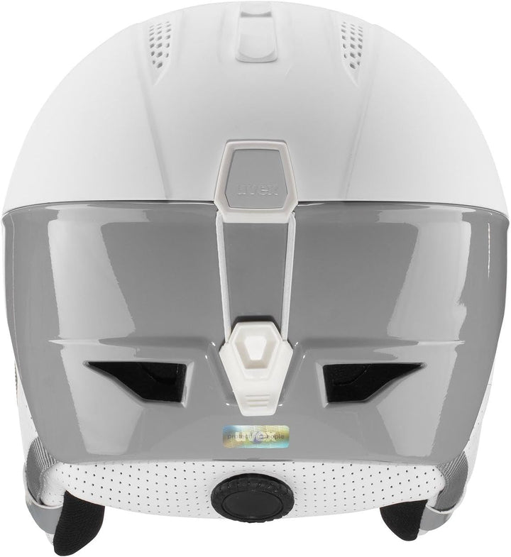 Uvex Unisex-Erwachsene Ultra Pro Skihelm white/grey 51-55 cm, white/grey 51-55 cm