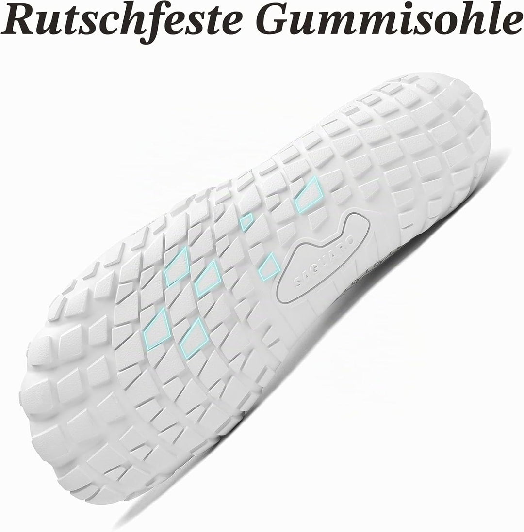 SAGUARO Unisex Barfussschuhe Traillaufschuhe Schnell Trocknend Wassersportschuhe, Gr. 36-47 42 EU We