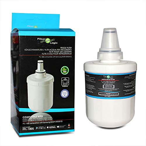 FilterLogic FFL-180SK | Wasserfilter kompatibel mit Samsung HAFIN2/EXP, DA29-00003G, HAFIN2, HAFIN1/