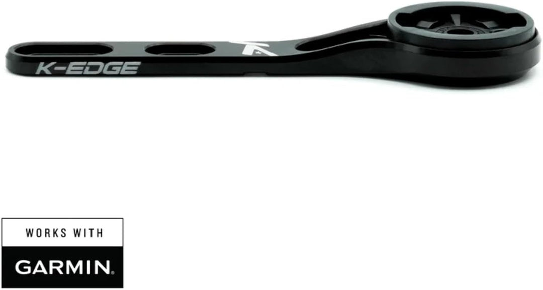 K-Edge Unisex – Erwachsene Garmin Top Tube Halterungen, Silber, One Size, Silber