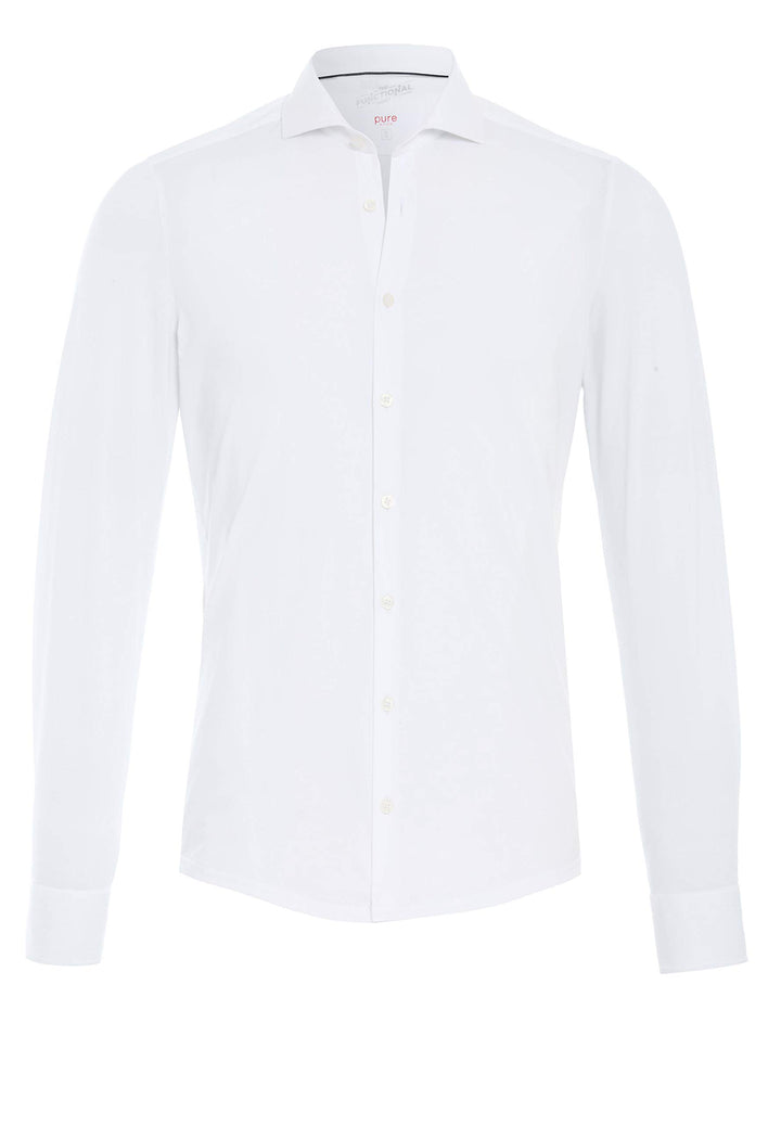 pure h. tico Herren Hemd 36 Uni Weiss, 36 Uni Weiß