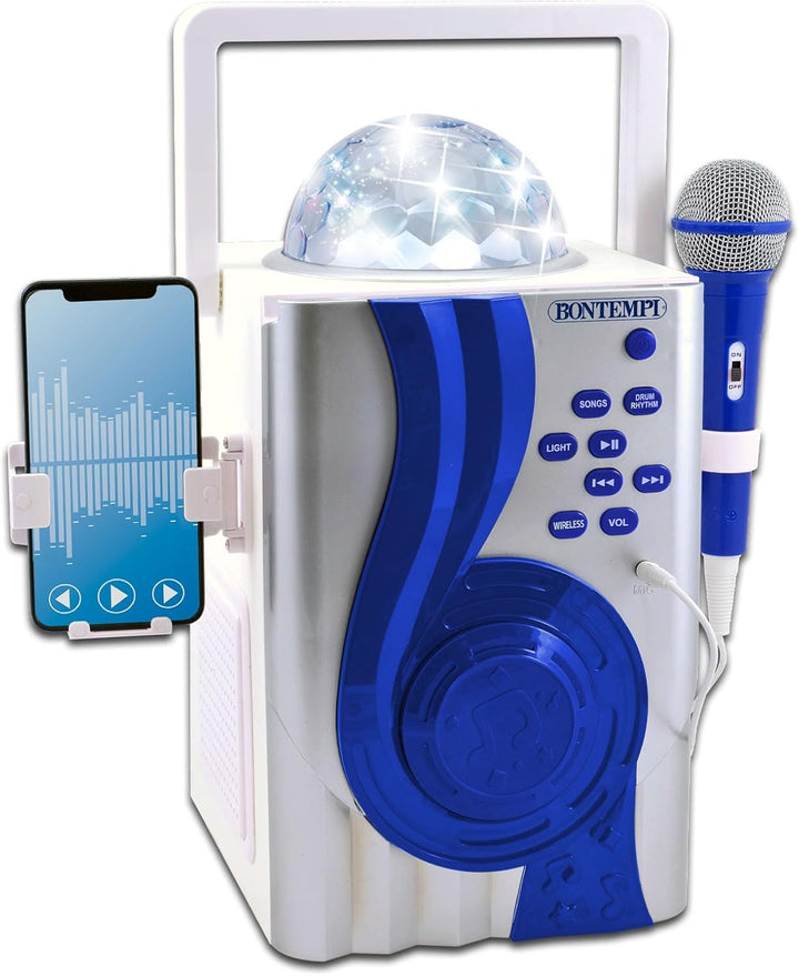 Bontempi | DiscoVox - Karaoke-Box, die jeden Moment in eine beleuchtete Party verwandelt, 300x400x22