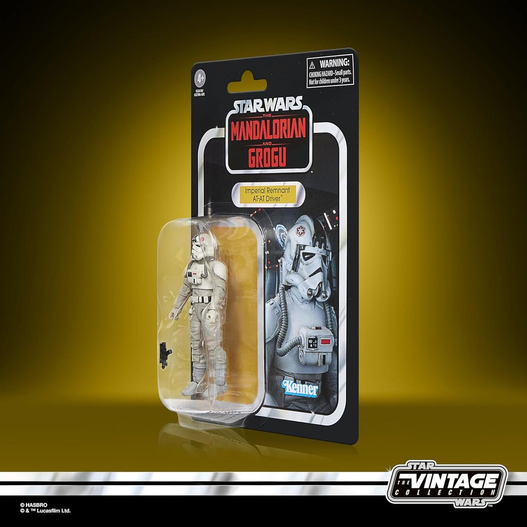 Star Wars The Vintage Collection Restimperium AT-AT-Fahrer, The Mandalorian and Grogu Premium Action