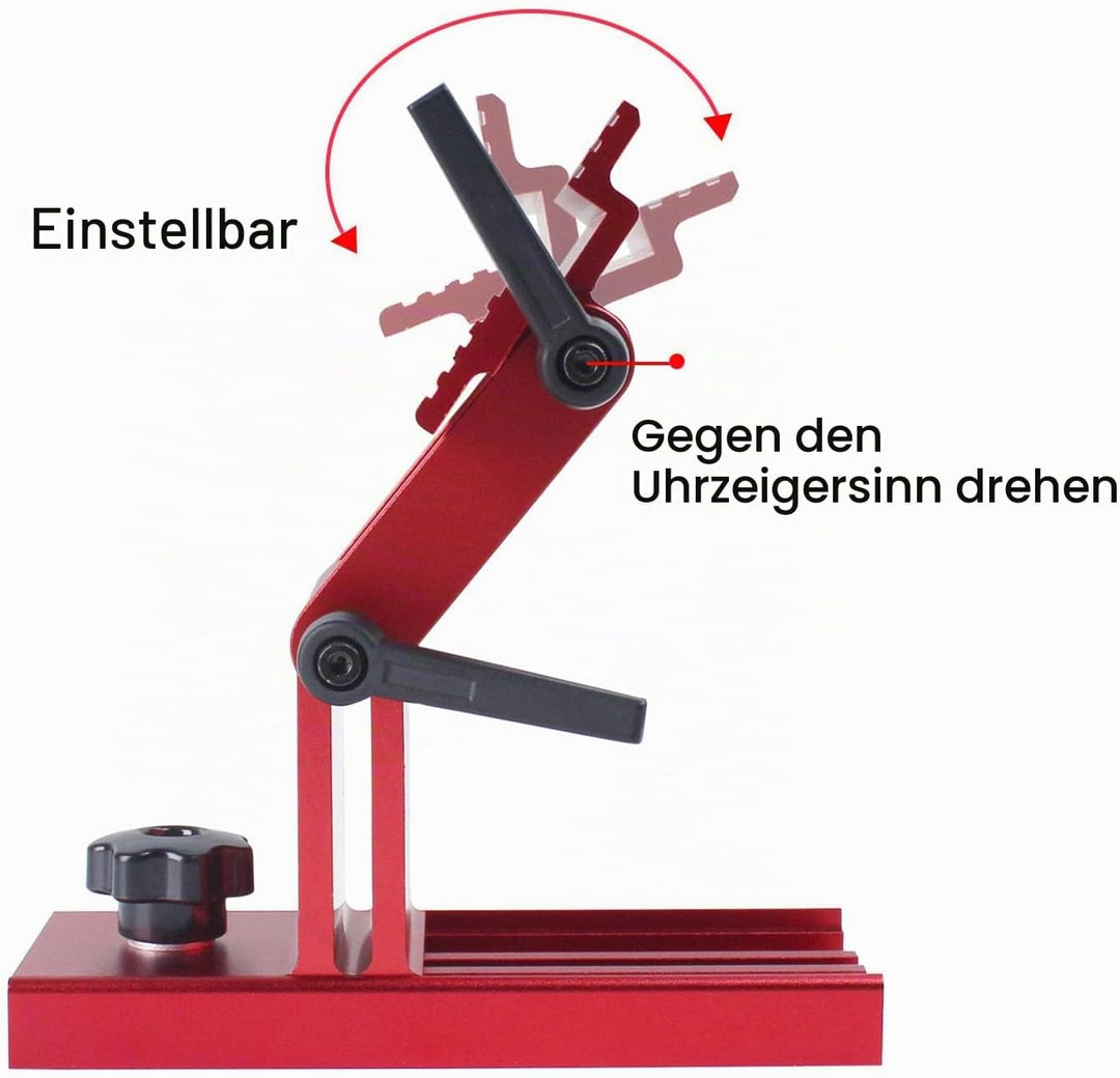 Verstellbare Ersatz-Werkzeugablage-Schärfvorrichtung für 6-Zoll- oder 8-Zoll-Tischschleifer und Schl