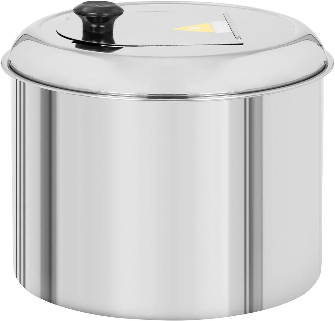 Royal Catering RCST-13SB Suppentopf elektrisch Suppenkessel Thekentopf Suppenwärmer 13 L 600 W 30-80