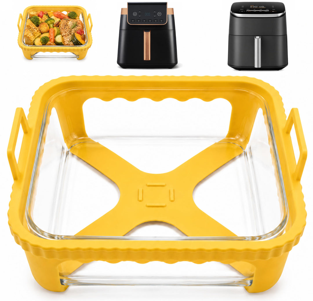 Auflaufform Airfryer Gross für Cosori Turboblaze Airfryer XXL 6L/Ninja Heissluftfritteuse MAX PRO 6,