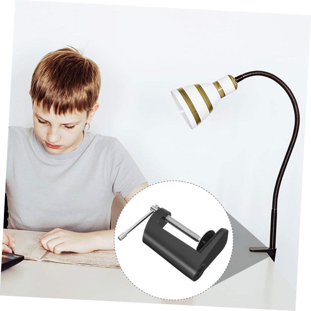 Kleine Tischklemme aus Metall für LED Röhren Schreibtischlampe Stabile und Zuverlässige C-klemme zur
