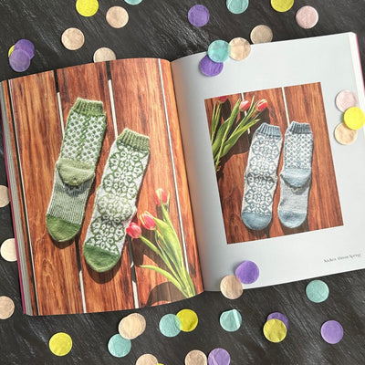 Bunte Socken und witzige Handschuhe stricken. 18 Anleitungen für einzigartige Jacquard-Motive. Lusti