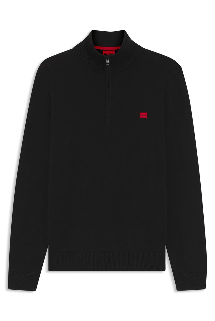 HUGO Herren San Quintus-c Sweater M Black1, M Black1